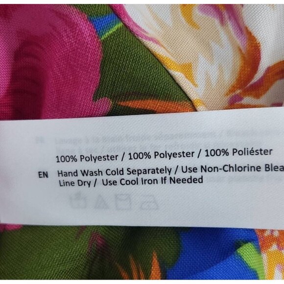 Lottie & Holly BOG Collective NWT Peep Stomach Floral Romper Sz Small Womens Blu - Picture 14 of 14